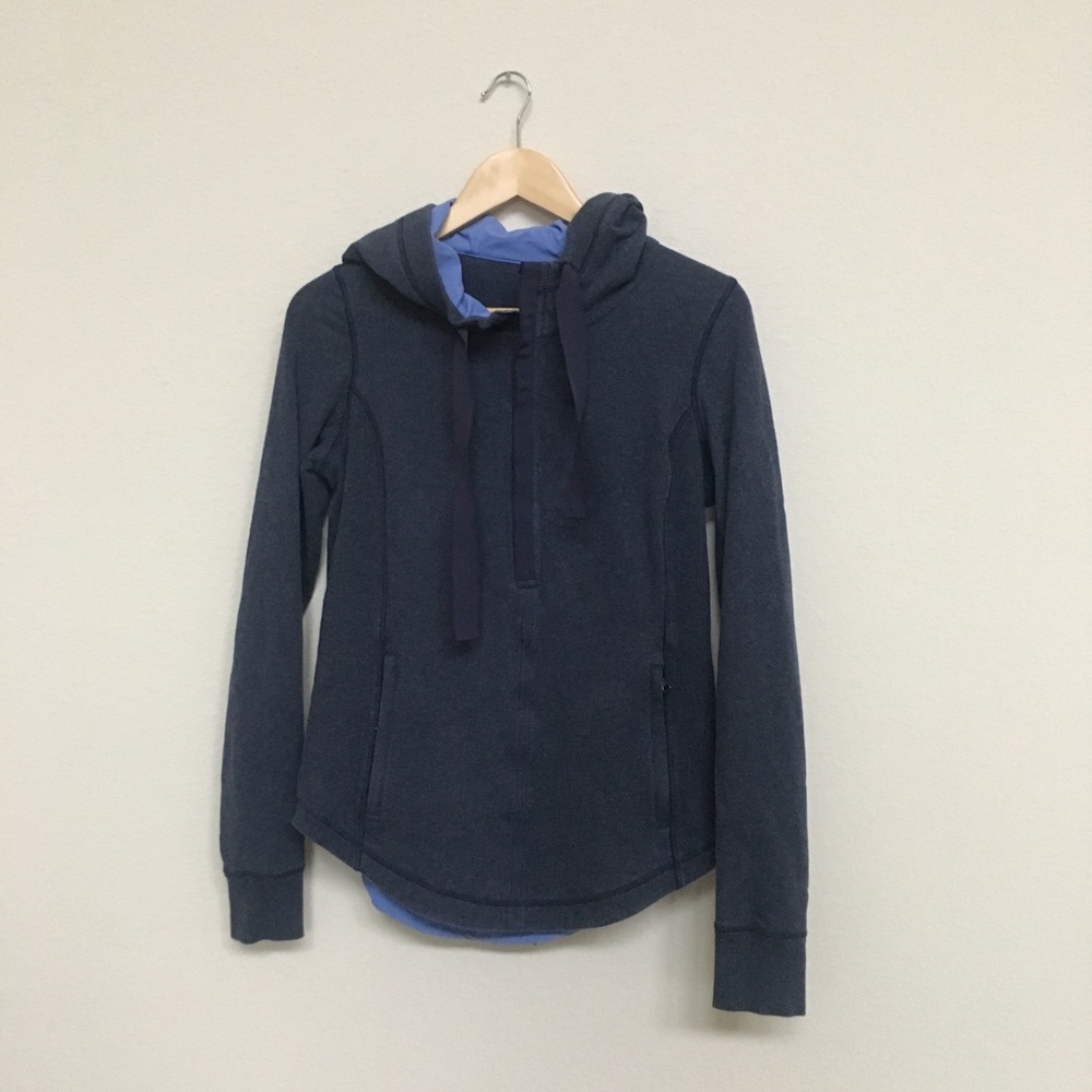Lululemon 1/2 Zip Long Sleeve Hoodie Jacket Thick